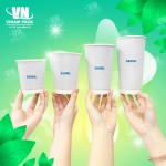 Ly giấy 2 lớp kim tuyến 16oz (500ml)